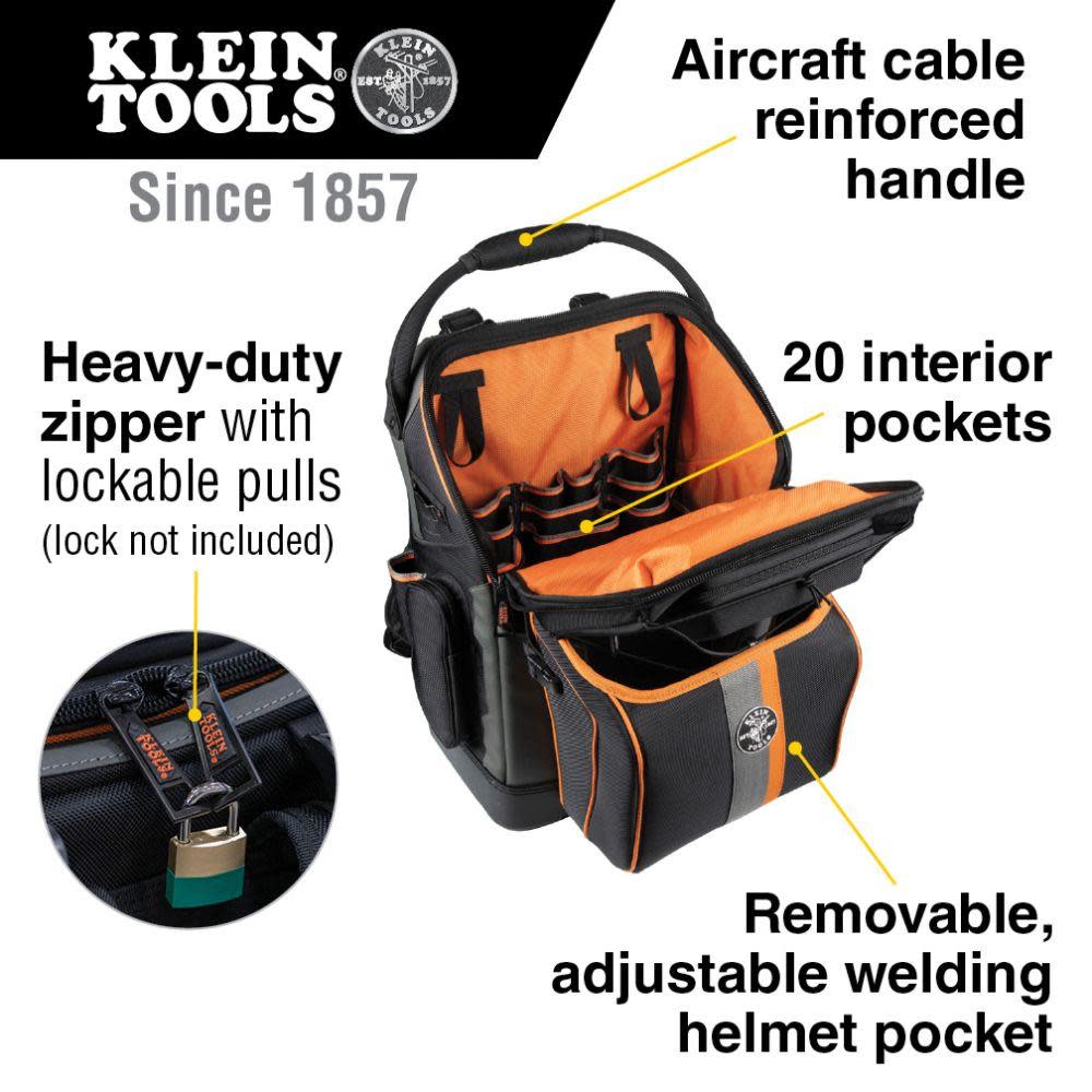 Klein Tools Ironworker & Welder Backpack - Flockneti