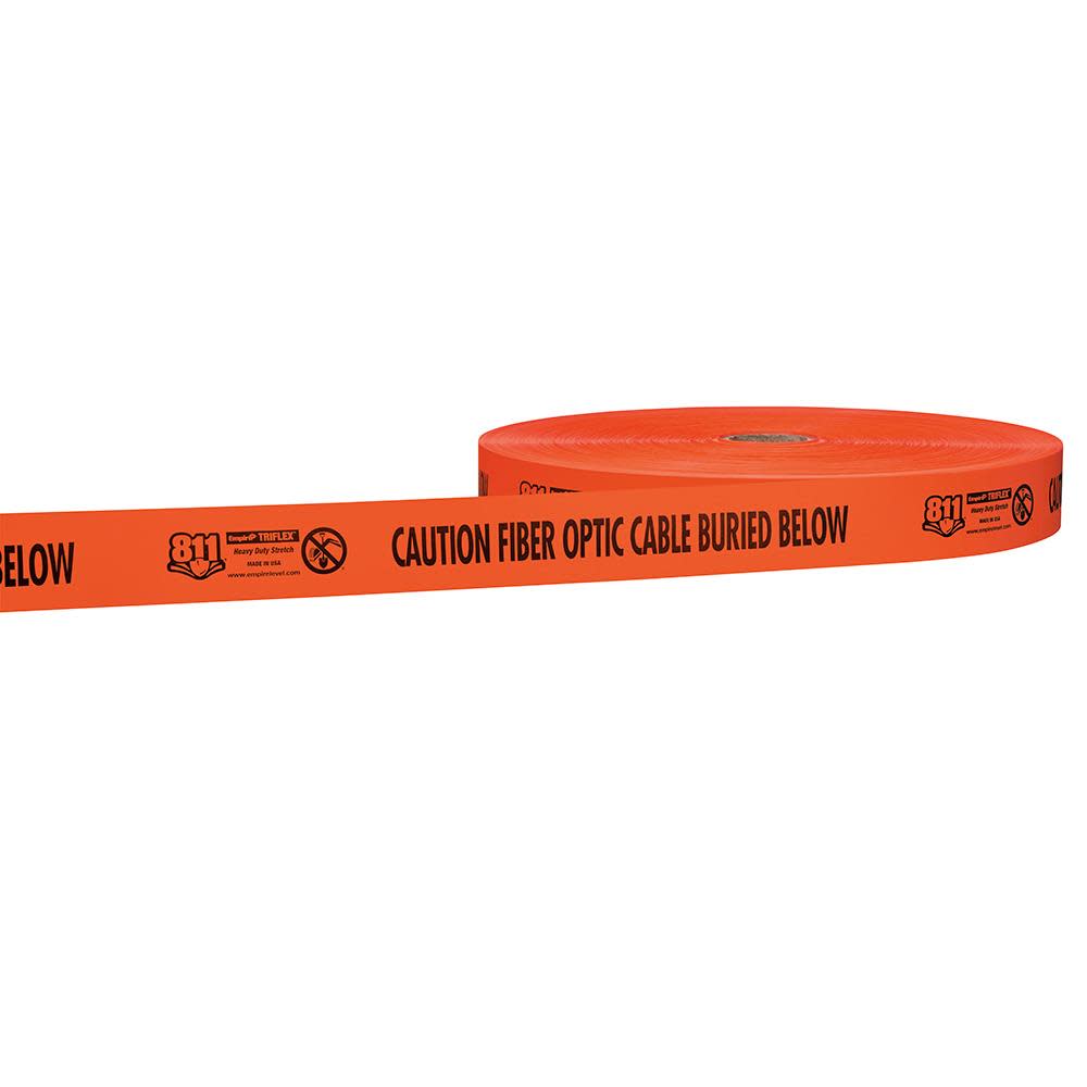 Empire Level TRIFLEX Heavy Duty Stretch Tape Fiber Optic Cable - Flockneti