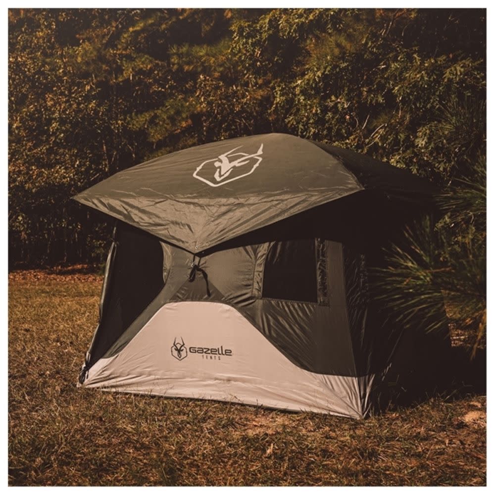 Gazelle T3 Tent 76 x 82 Alpine Green - Flockneti