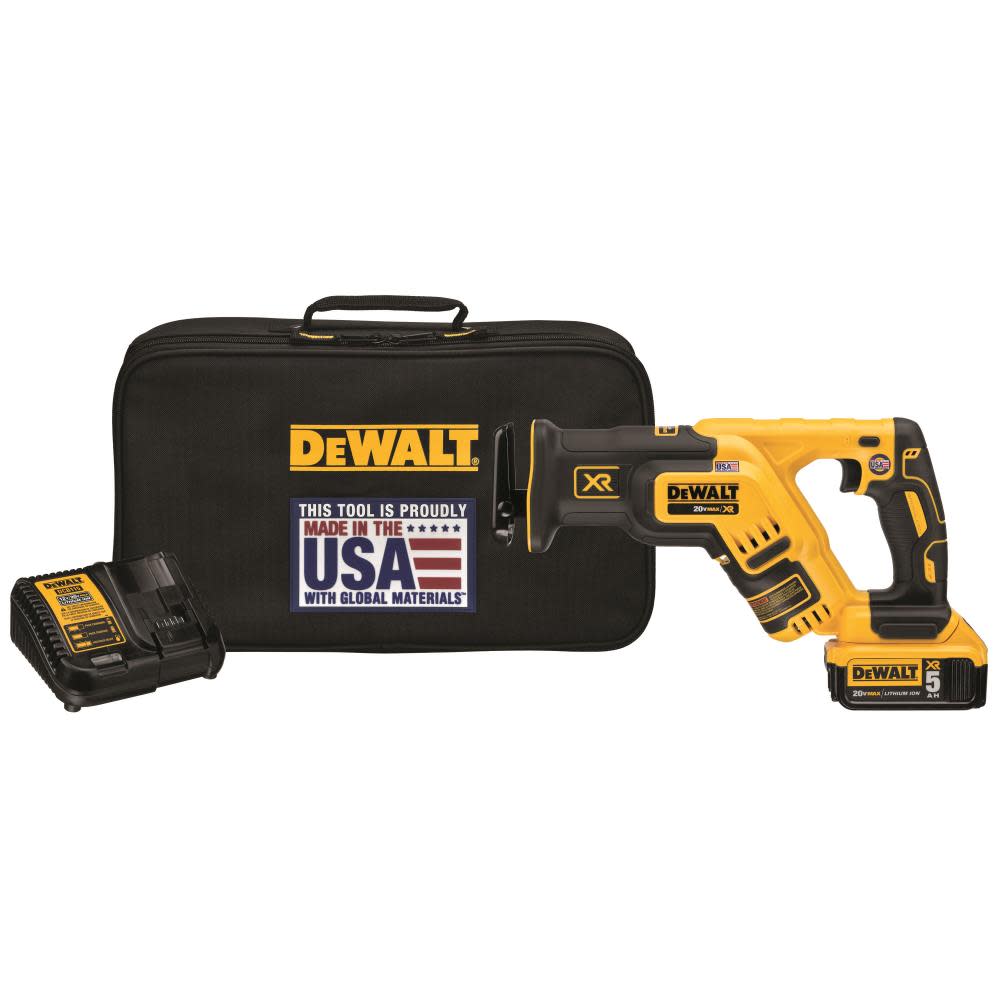 DEWALT 20V MAX XR Compact Reciprocating Saw Kit - Flockneti
