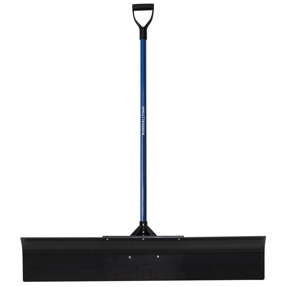 Marshalltown Polar Pusher Snow Shovel 48″ Blade Poly D Grip - Flockneti