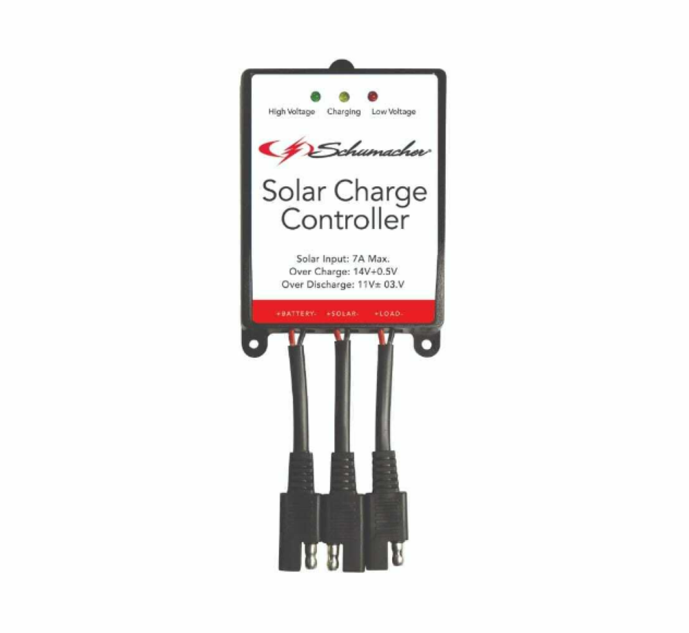 Schumacher Electric Solar Charger Maintainer 15W with SPC7-7A Charge Controller - Flockneti