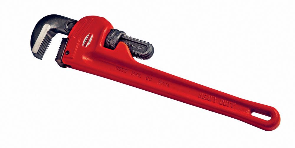Reed Mfg Pipe Wrench – Heavy Duty 8 In. Handle Up to 1 In. - Flockneti