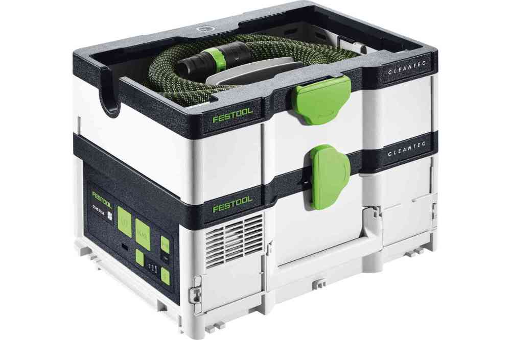 Festool Dust Extractor CTC SYS I Hepa-Basic Cordless Bare Tool - Flockneti