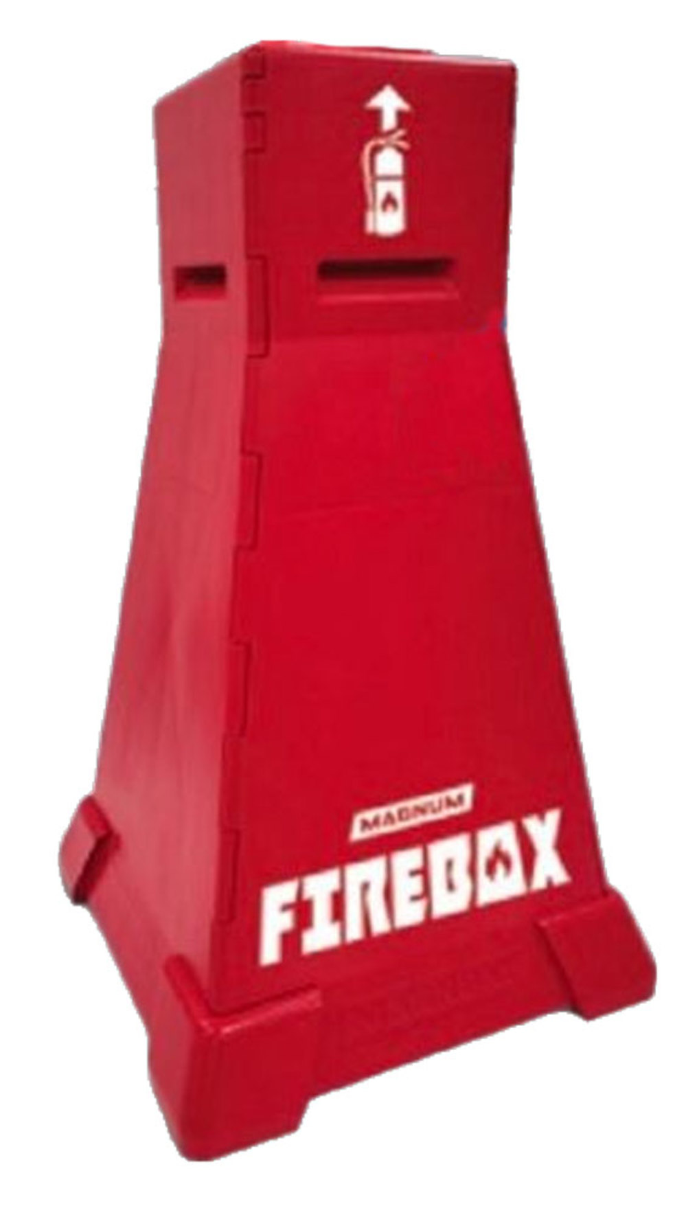 Magnum Tool Group FIREBOX Emergency Fire Extinguisher Safety Station Stand - Flockneti