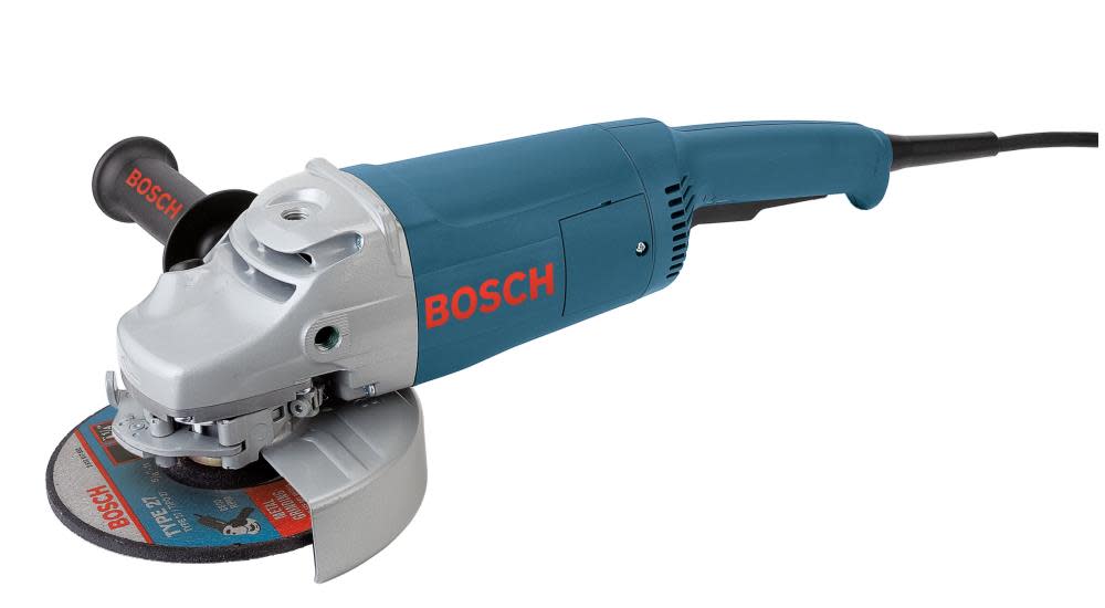 Bosch 7 In 15 A Large Angle Grinder with Rat Tail Handle - Flockneti