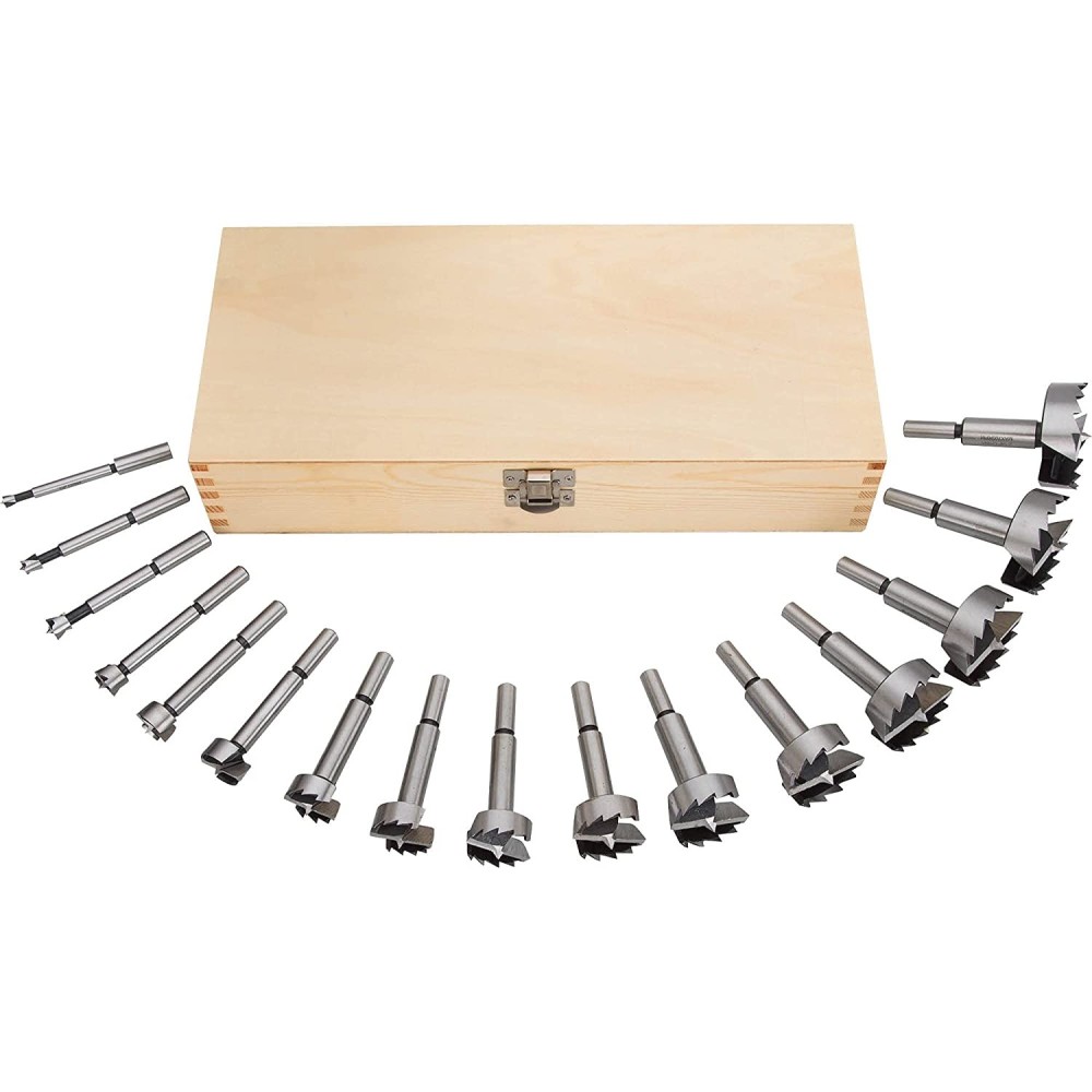Steelex Forstner Bit Set 1/4 to 2-1/8″ 16pc - Flockneti