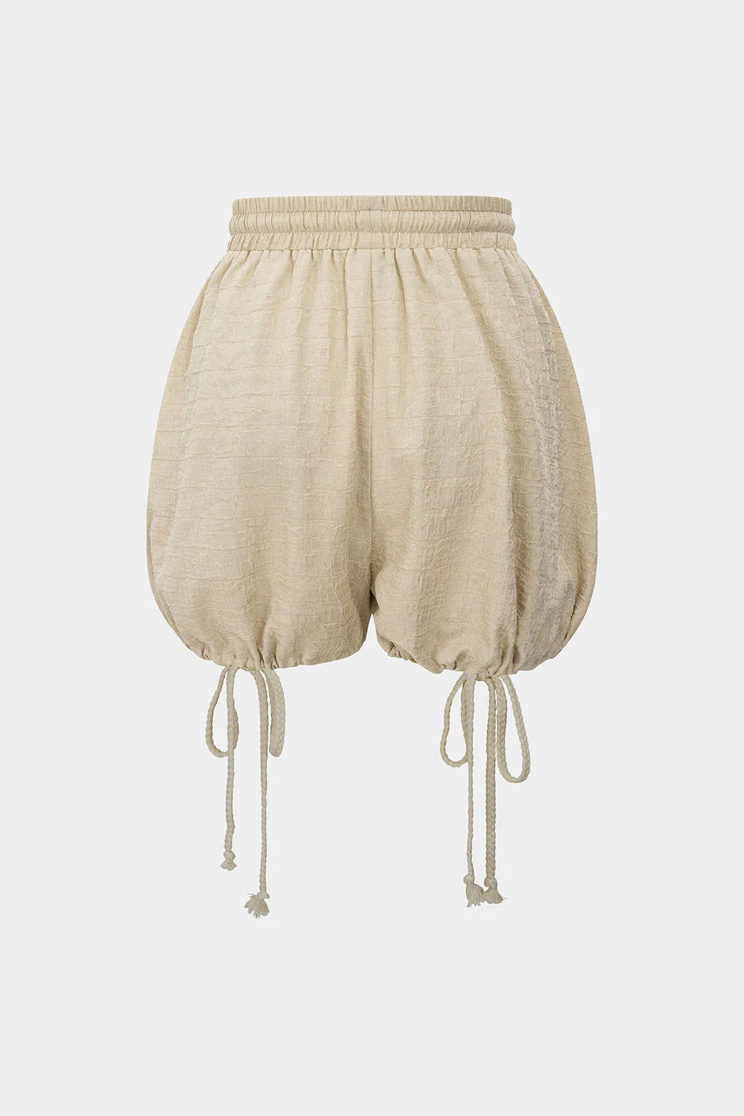 Drawstring Tie-Up Shorts - Flockneti