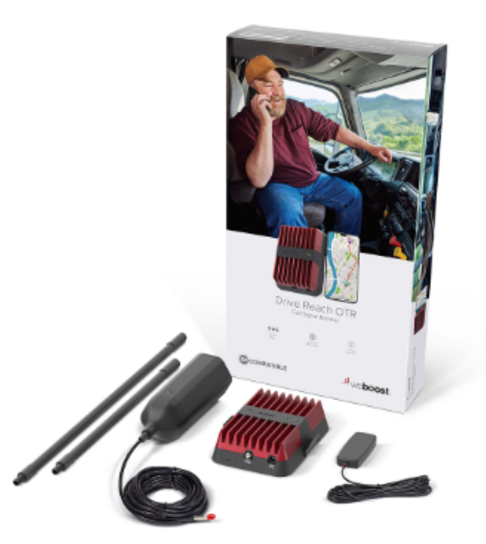 weBoost Drive Reach OTR Cell Phone Signal Booster - Flockneti