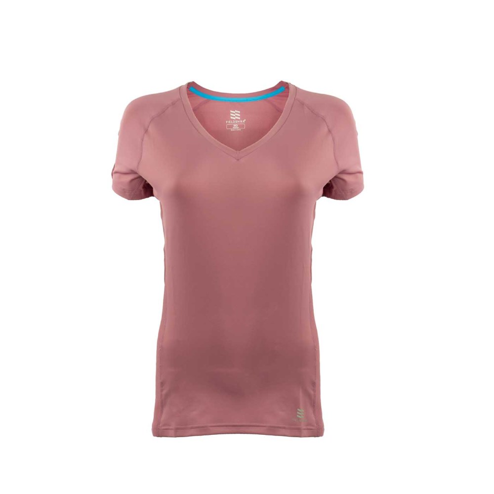 Mobile Cooling Shirt Women Plum LG - Flockneti