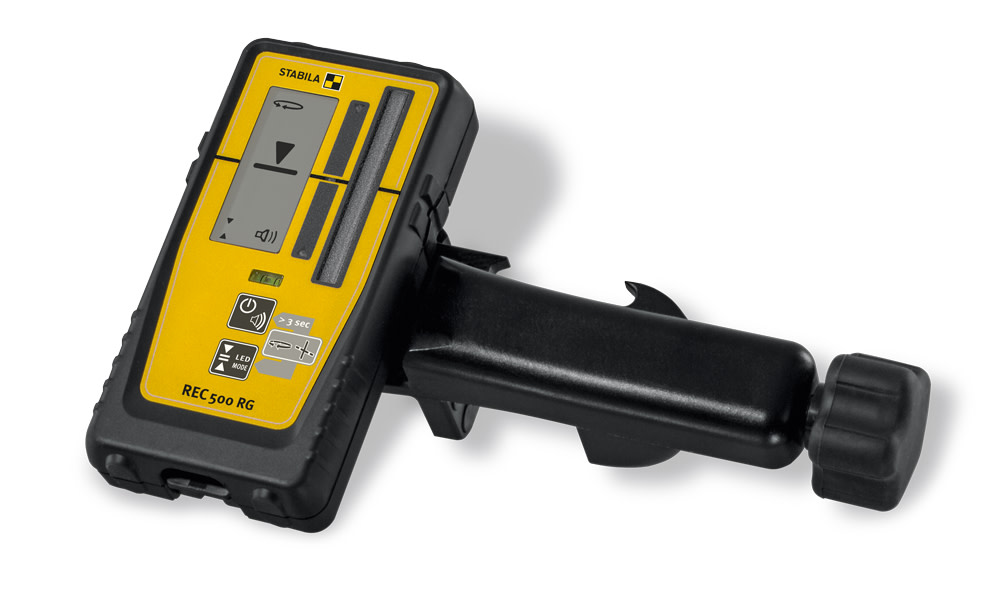 Stabila REC 500 RG Universal Rotary and Line Laser Receiver - Flockneti