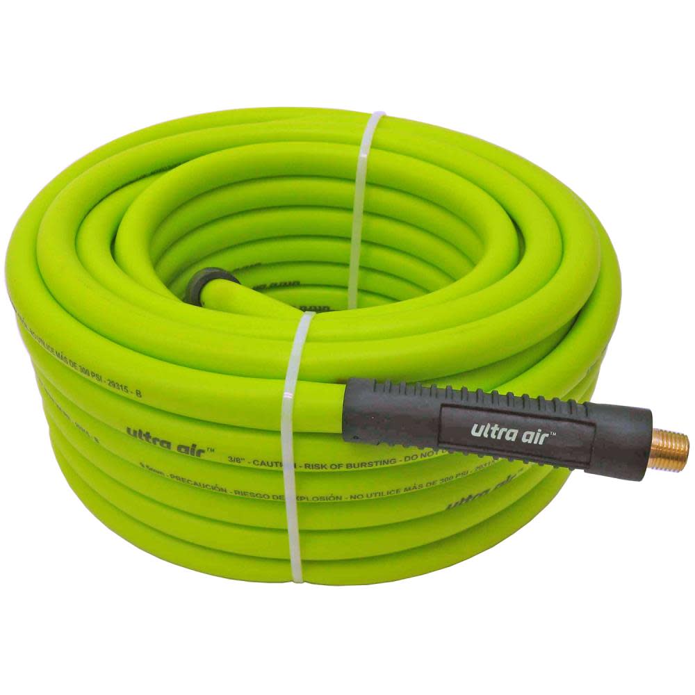 Plews 50 Ft. Hybrid Air Hose 3/8″ Hose Diameter 1/4″ Hose Fitting Size - Flockneti