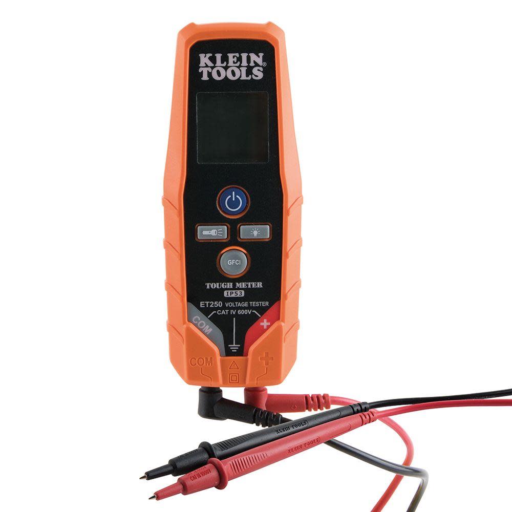 Klein Tools AC/DC Voltage/Continuity Tester - Flockneti