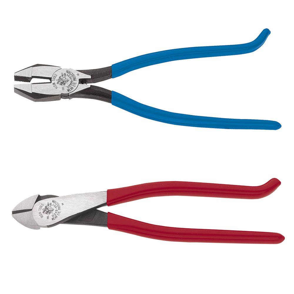 Klein Tools Ironworkers Pliers Kit 2pc - Flockneti