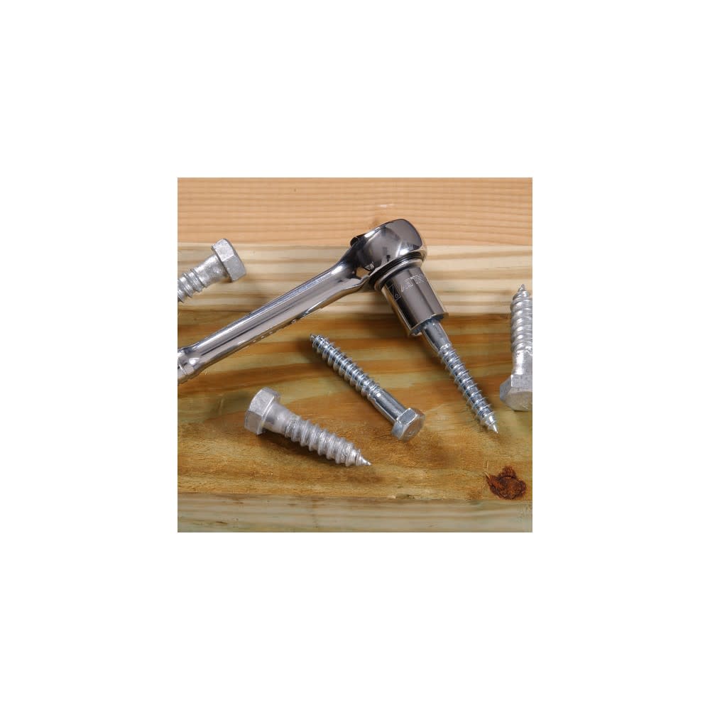 Hillman 3/8-16 x 8″ Zinc Hex Lag Screw 50pk - Flockneti