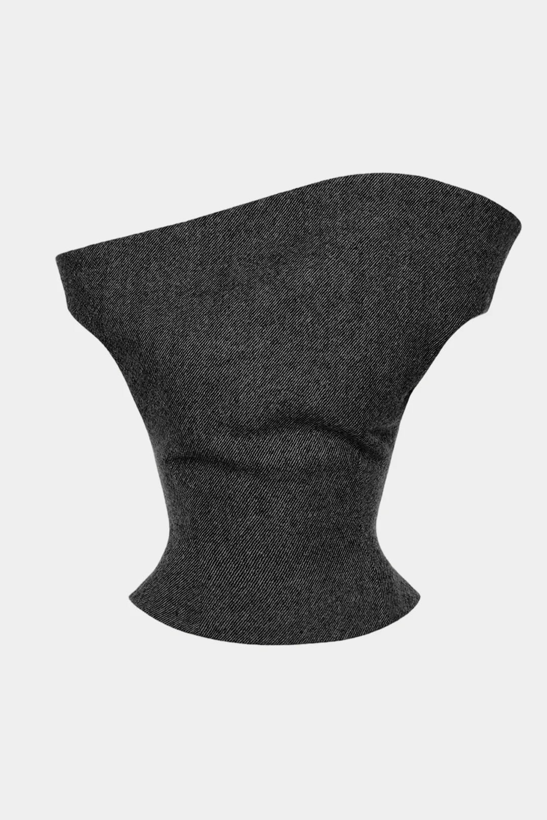 One-Shoulder Asymmetrical Short-Sleeve Top - Flockneti