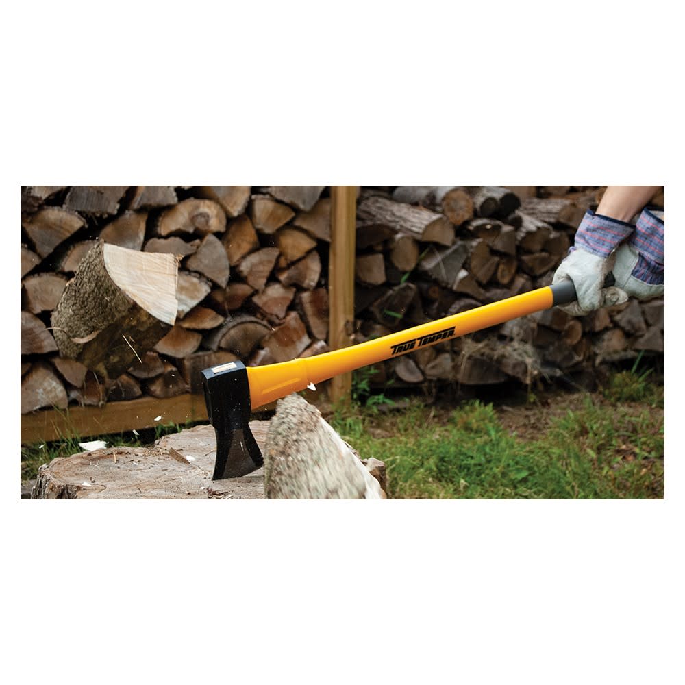 True Temper 4 Lbs Steel Head Super Splitter with 36 In. Fiberglass Handle - Flockneti