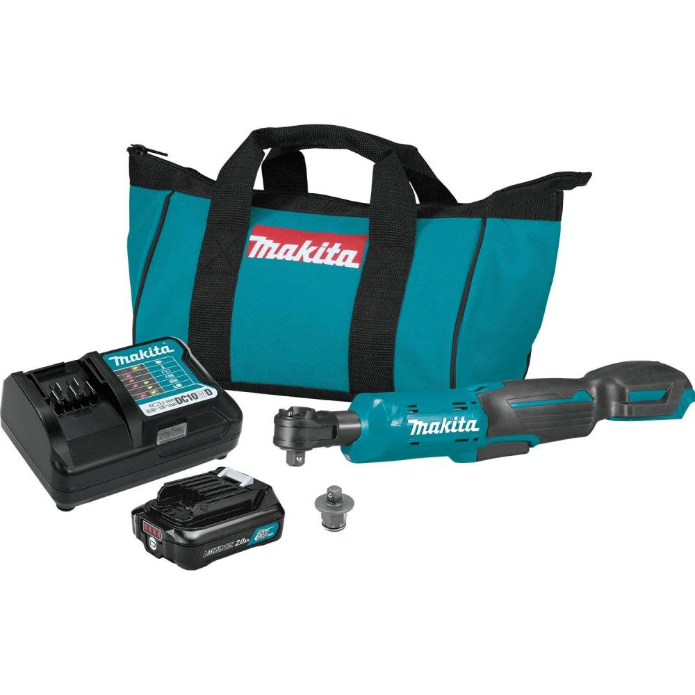 Makita 12V Max CXT 3/8″ & 1/4″ Sq Drive Ratchet Kit - Flockneti