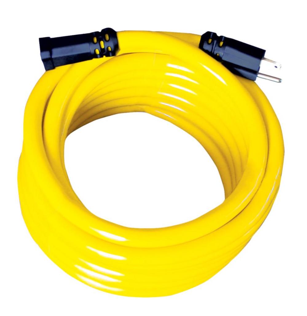 Voltec 100ft 12/3 STW U-Ground Extension Cord - Flockneti