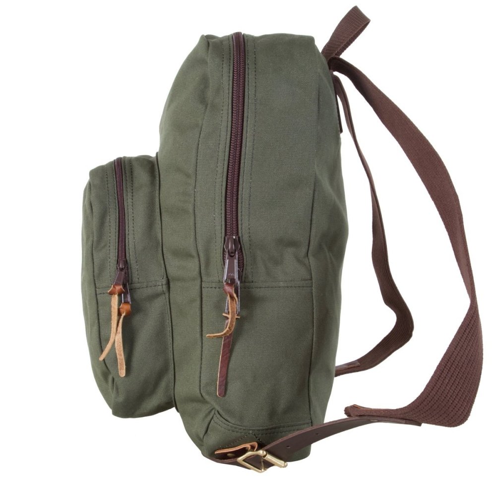 Duluth Pack 21 Liter Capacity Olive Drab Large Standard Laptop Backpack - Flockneti