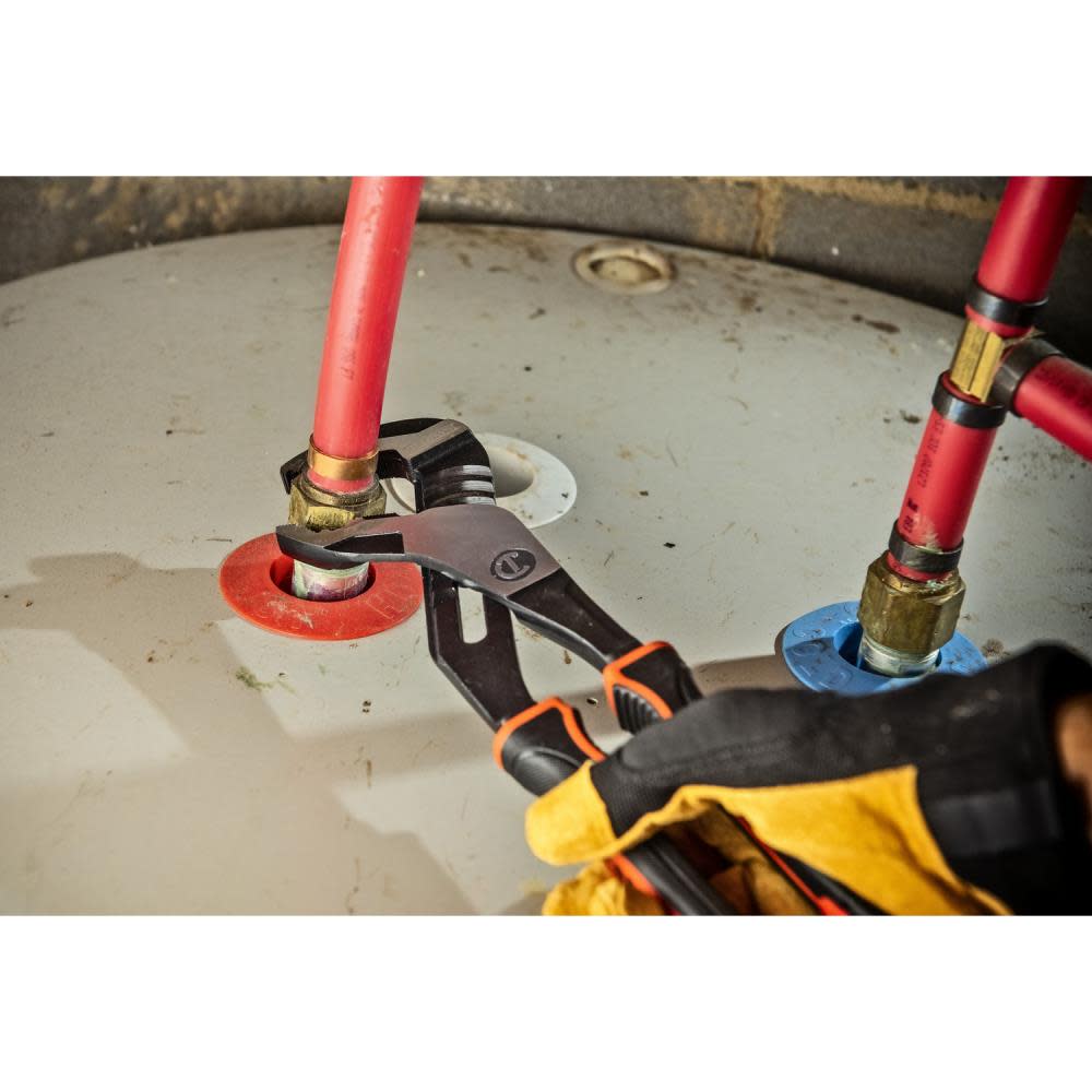 Crescent 12″ Z2 K9 V-Jaw Dual Material Tongue and Groove Pliers - Flockneti
