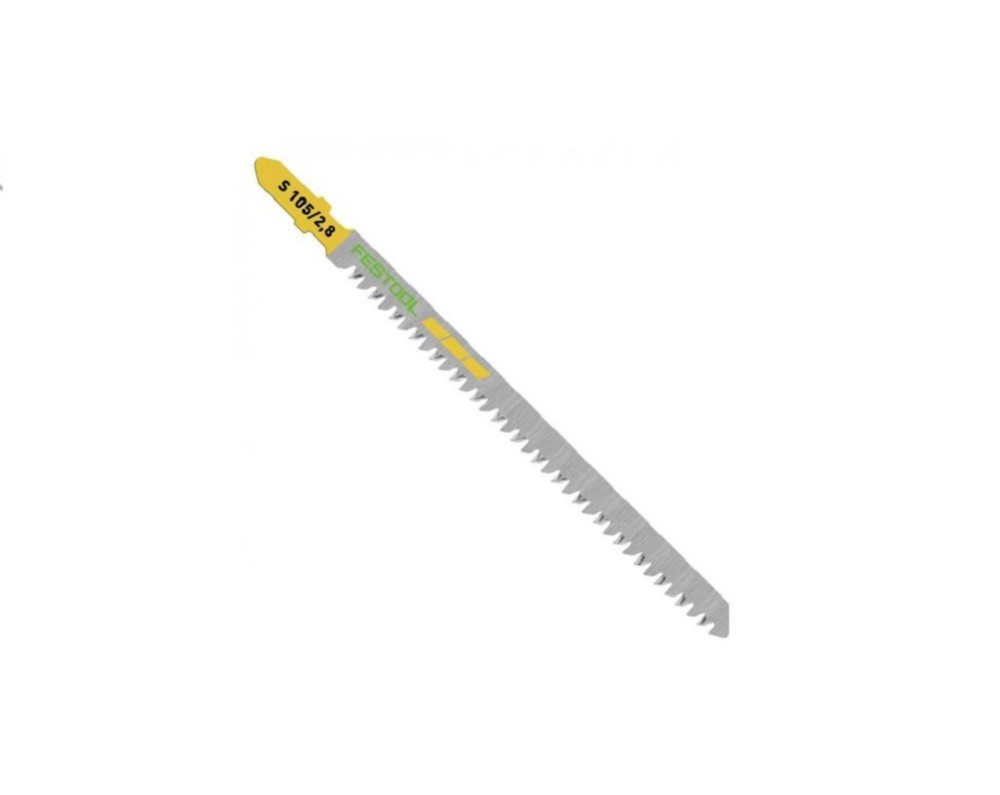 Festool Jigsaw Blades S 105/2.8 Straight Cut – 5-Pack - Flockneti