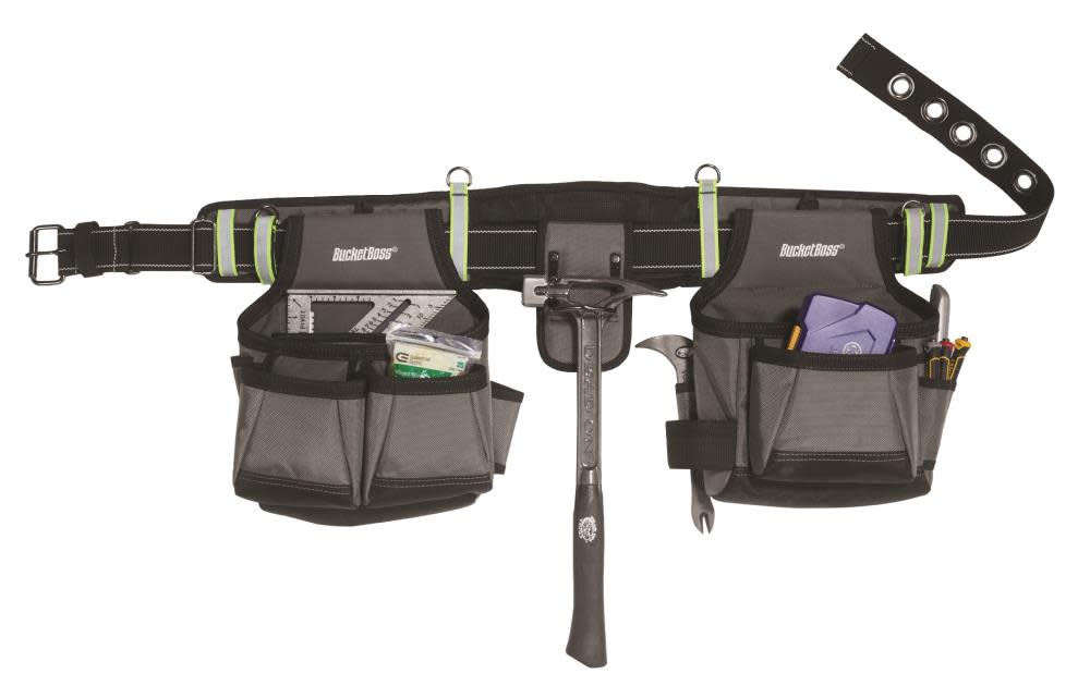 Bucket Boss HI-VISTool Belt - Flockneti