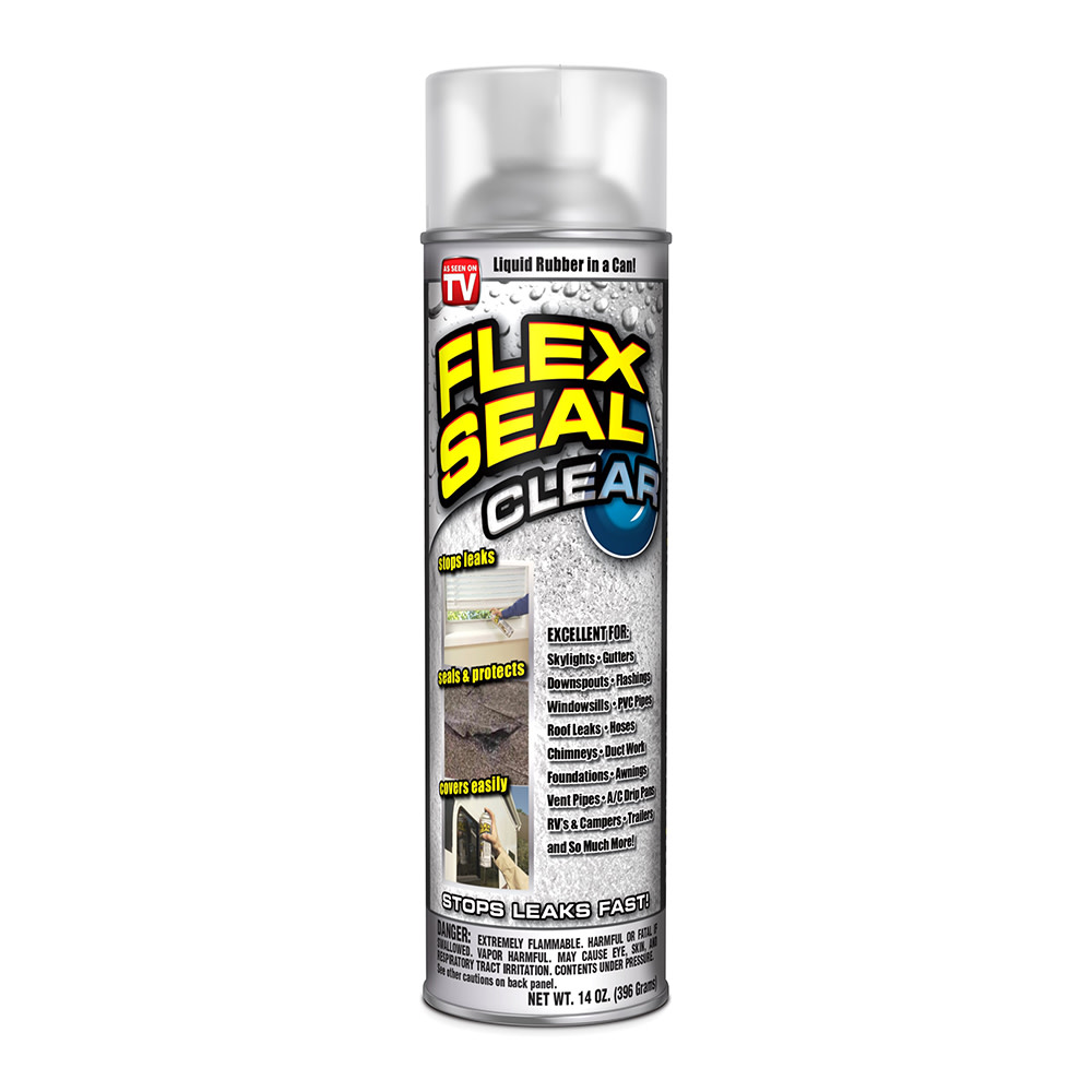 Flex Seal 14 oz Spray Rubber Sealant – Clear - Flockneti