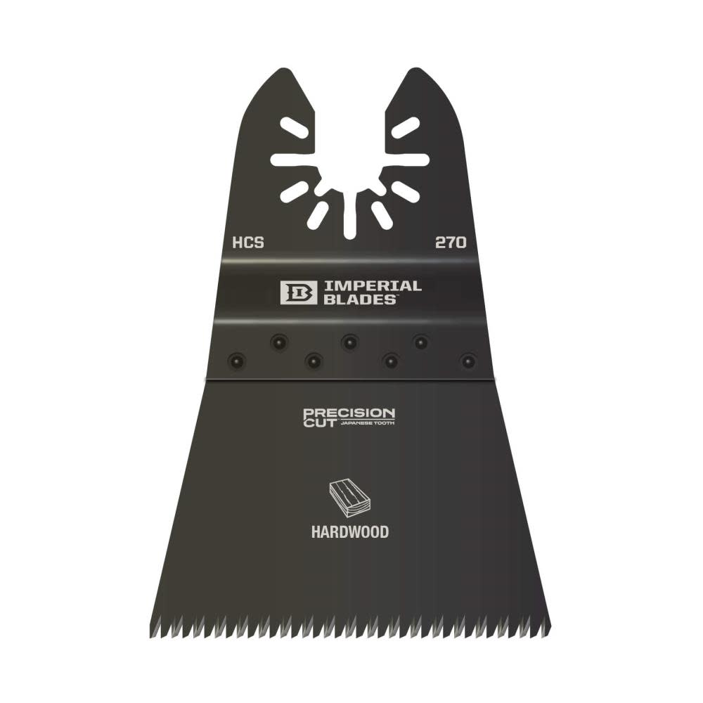Imperial Blades IBOA270-1 One Fit 2-1/2″ Japanese Tooth Hardwood Blade 1PC - Flockneti