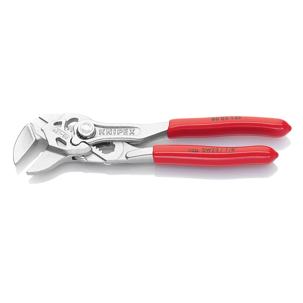 Knipex Pliers Wrench Chrome Plated Head 125mm - Flockneti