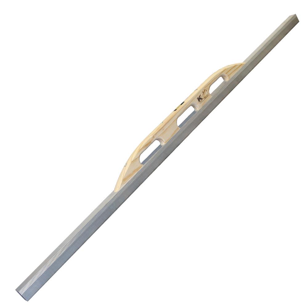 Kraft Tool Co 4 Ft. Buckaroo Straightedge with Level Vial Handle - Flockneti