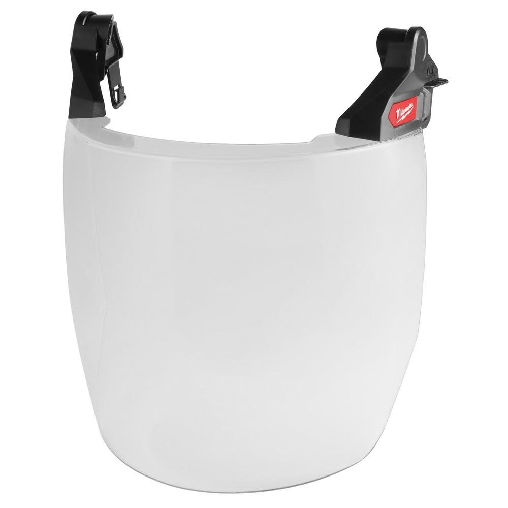 Milwaukee BOLT Full Face Shield Clear Dual Coat Lens Compatible with Safety Helmet No Brim - Flockneti