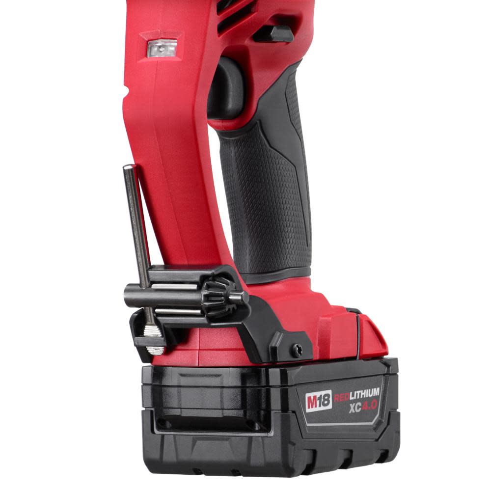 Milwaukee M18 FUEL Hole Hawg Right Angle Drill Kit with 1/2In Keyed Chuck - Flockneti