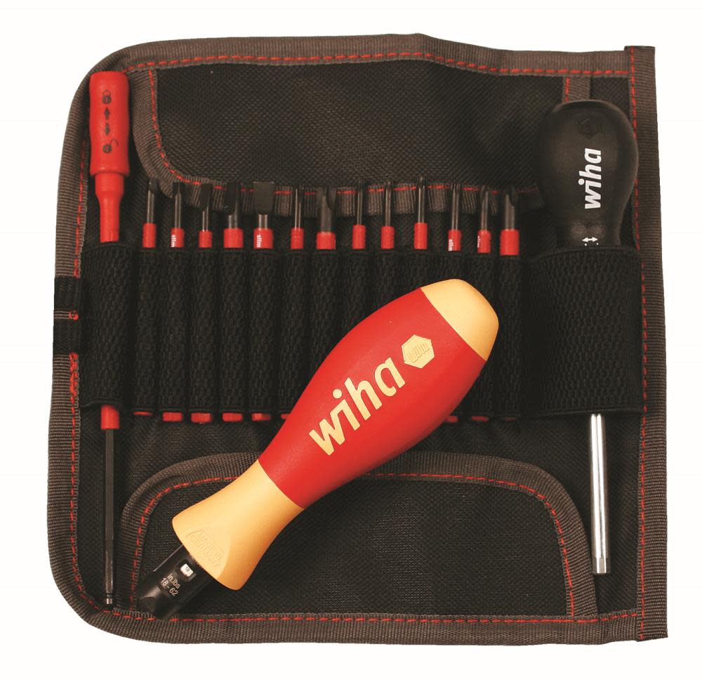 Wiha Insulated TorqueControl SlimLine Set 16 Piece - Flockneti
