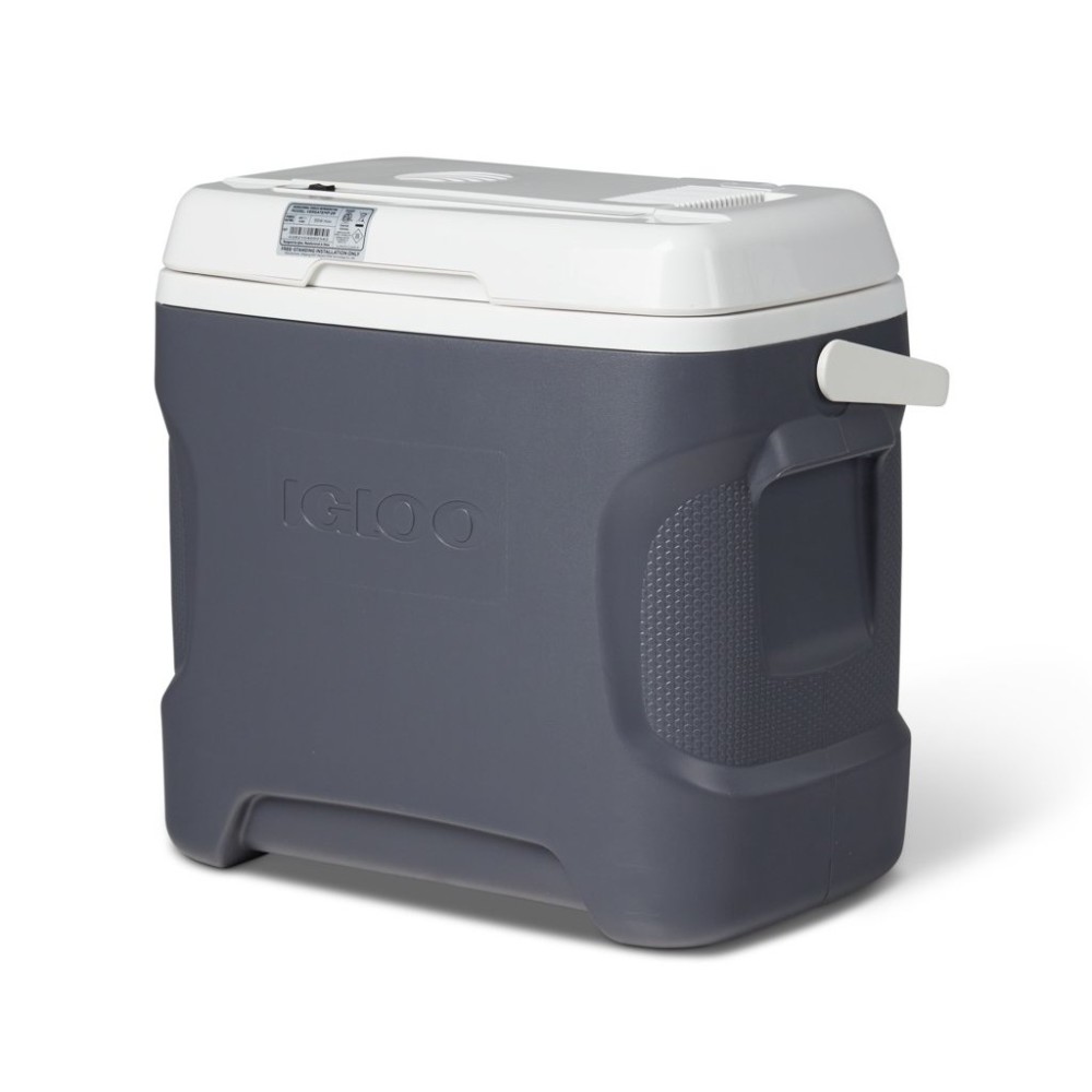 Igloo Versatemp Thermoelectric Hard Cooler Carbonite/White 28qt - Flockneti