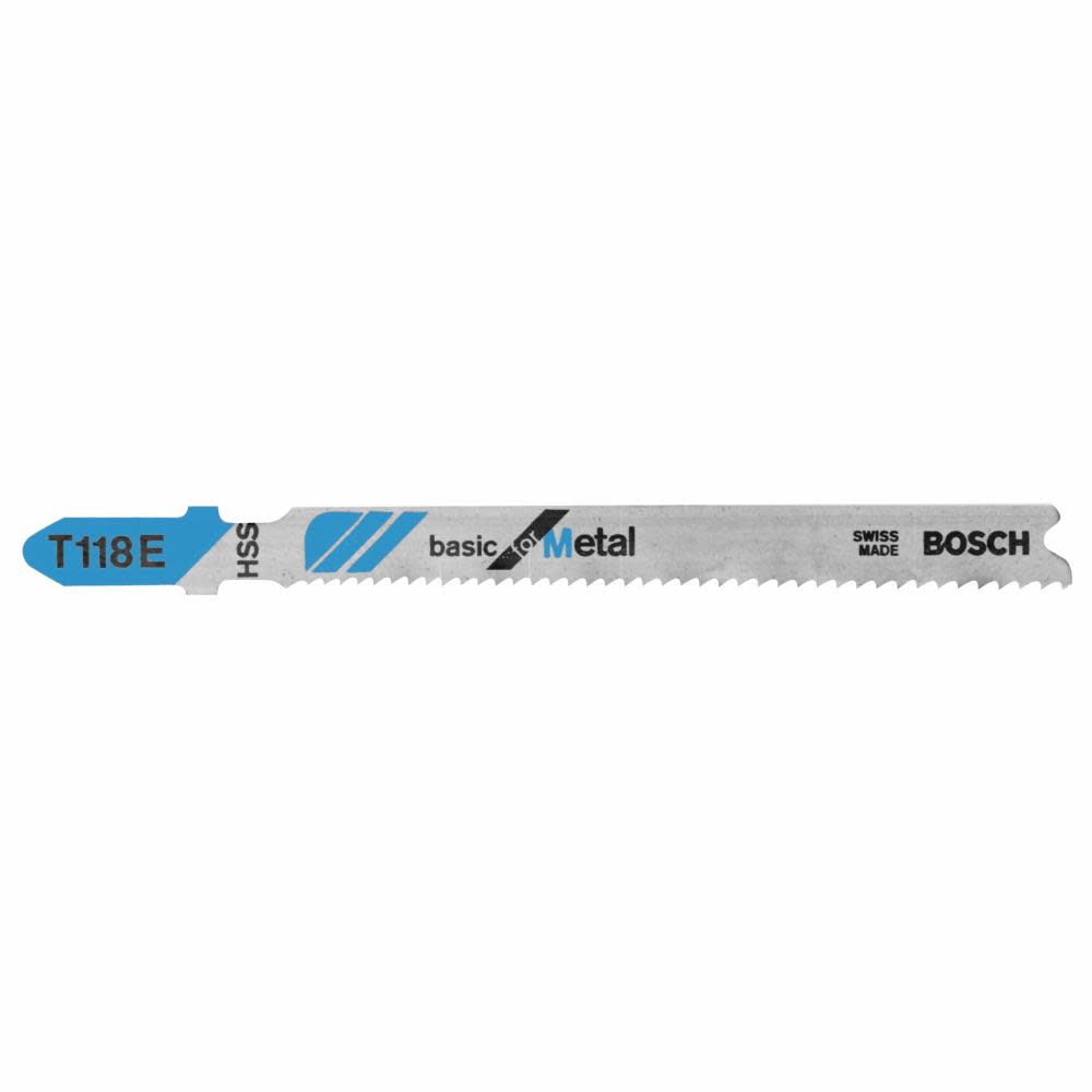 Bosch Jig Saw Blades 5pc 3 5/8″ 14 18 TPI Basic for Metal T Shank - Flockneti