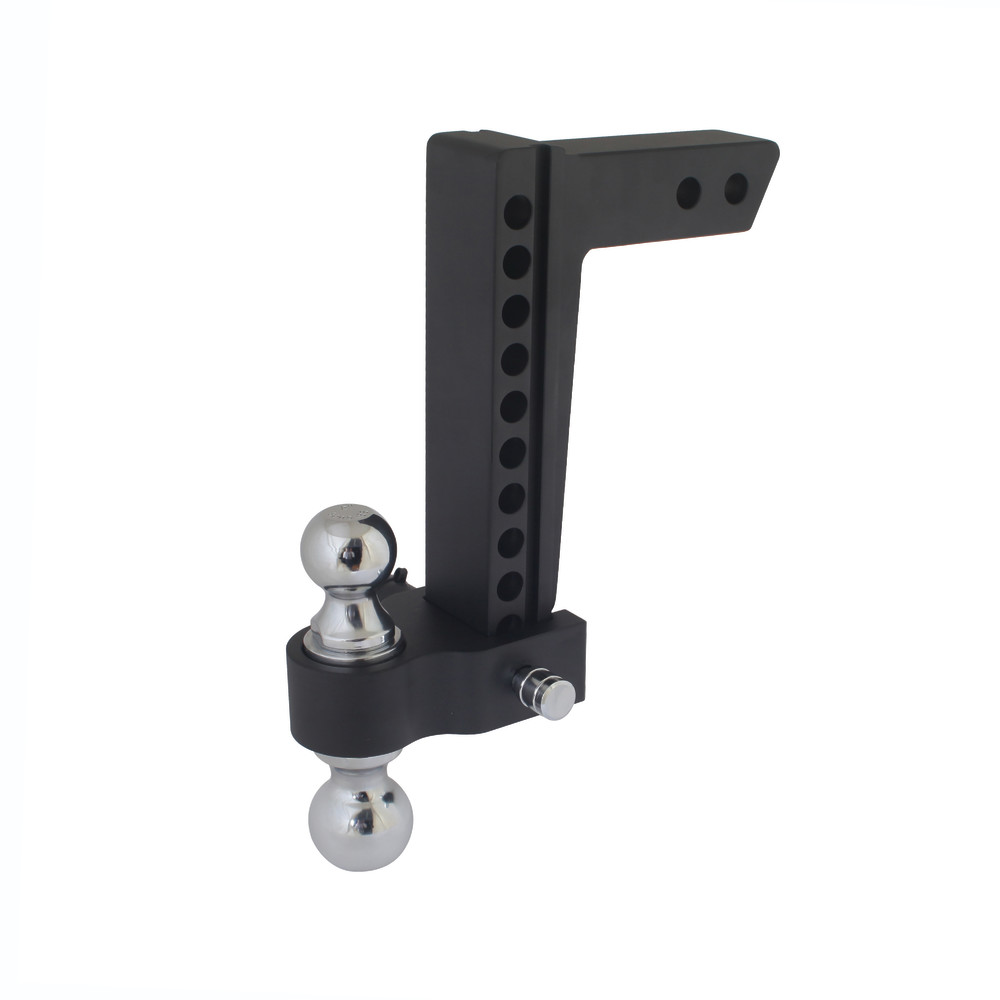 Trailer Valet Blackout 8000 lbs & 10000 lbs Capacity Adjustable Drop Hitch 2″ & 2 5/16″ Ball - Flockneti