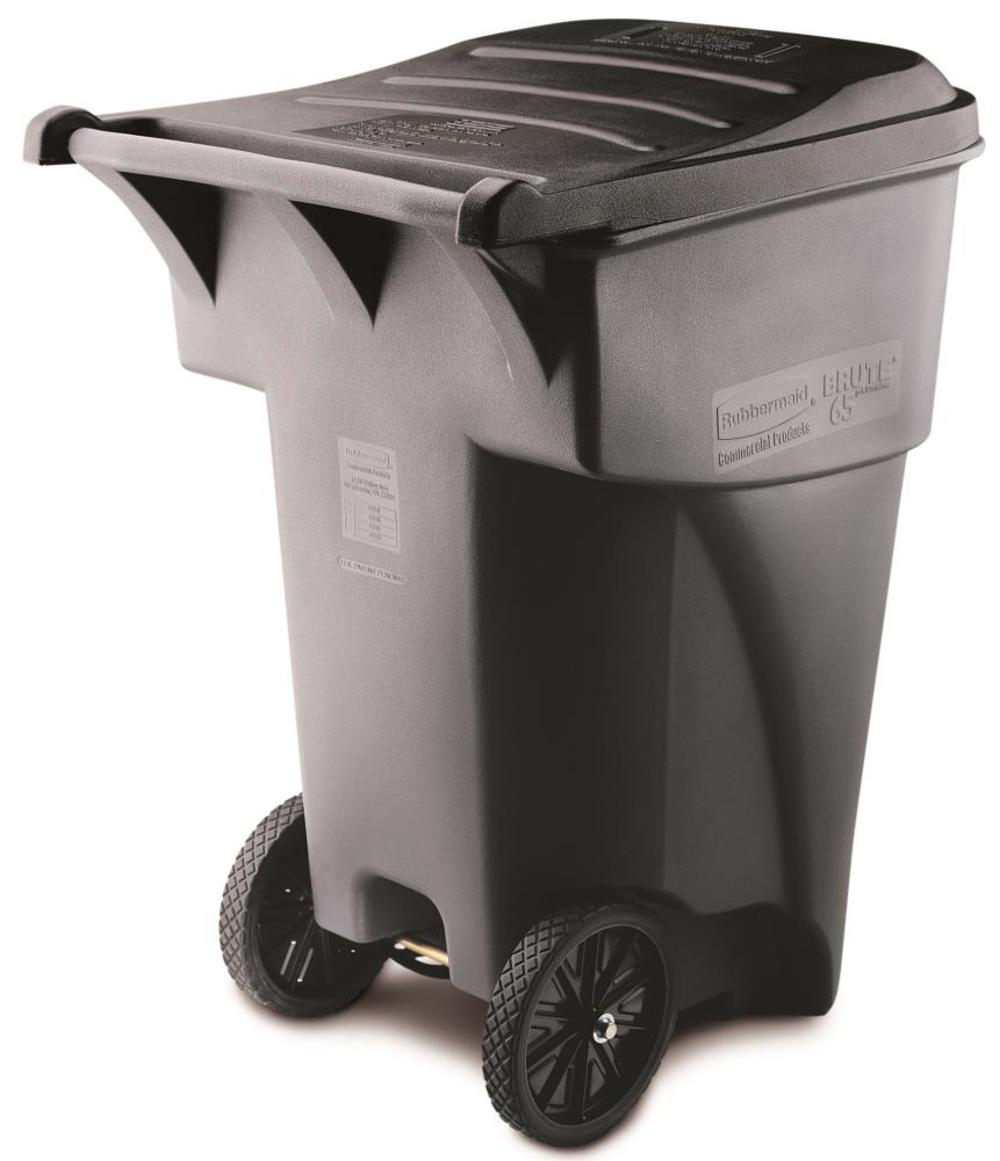 Rubbermaid BRUTE 95 Gallon Roll Out Container - Flockneti