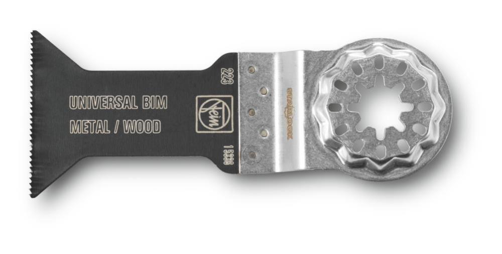 Fein E-Cut Universal Oscillating Tool Saw Blade 50pk Width 1 3/4″ Length 2 1/8″ - Flockneti