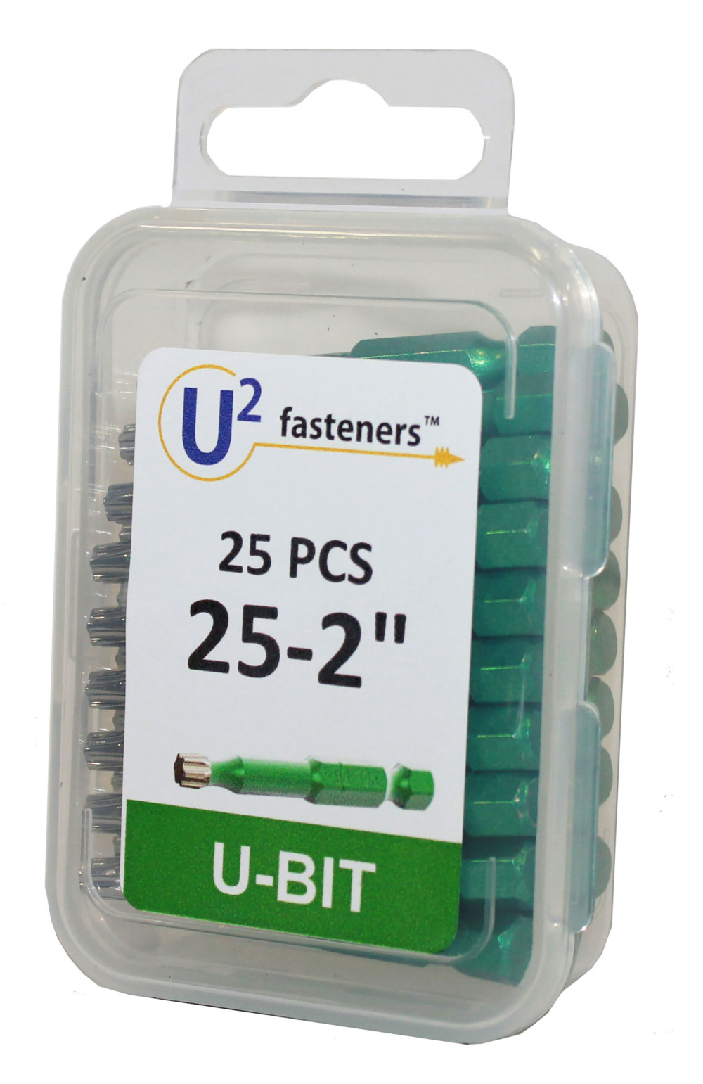U2 Fasteners U-Bit T25 2″ Impact Bits 25pk - Flockneti