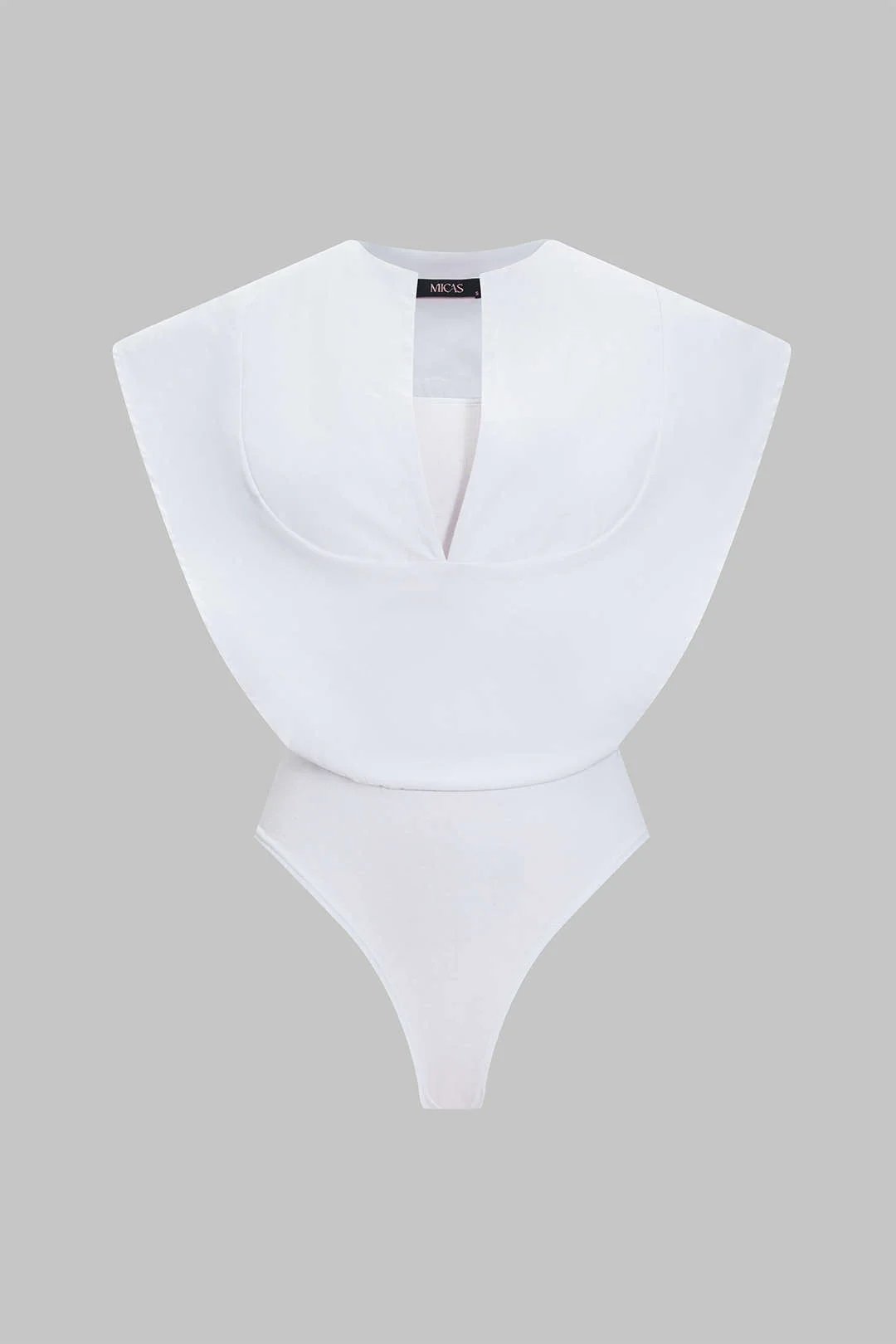 Ruched Sleeveless Bodysuit - Flockneti