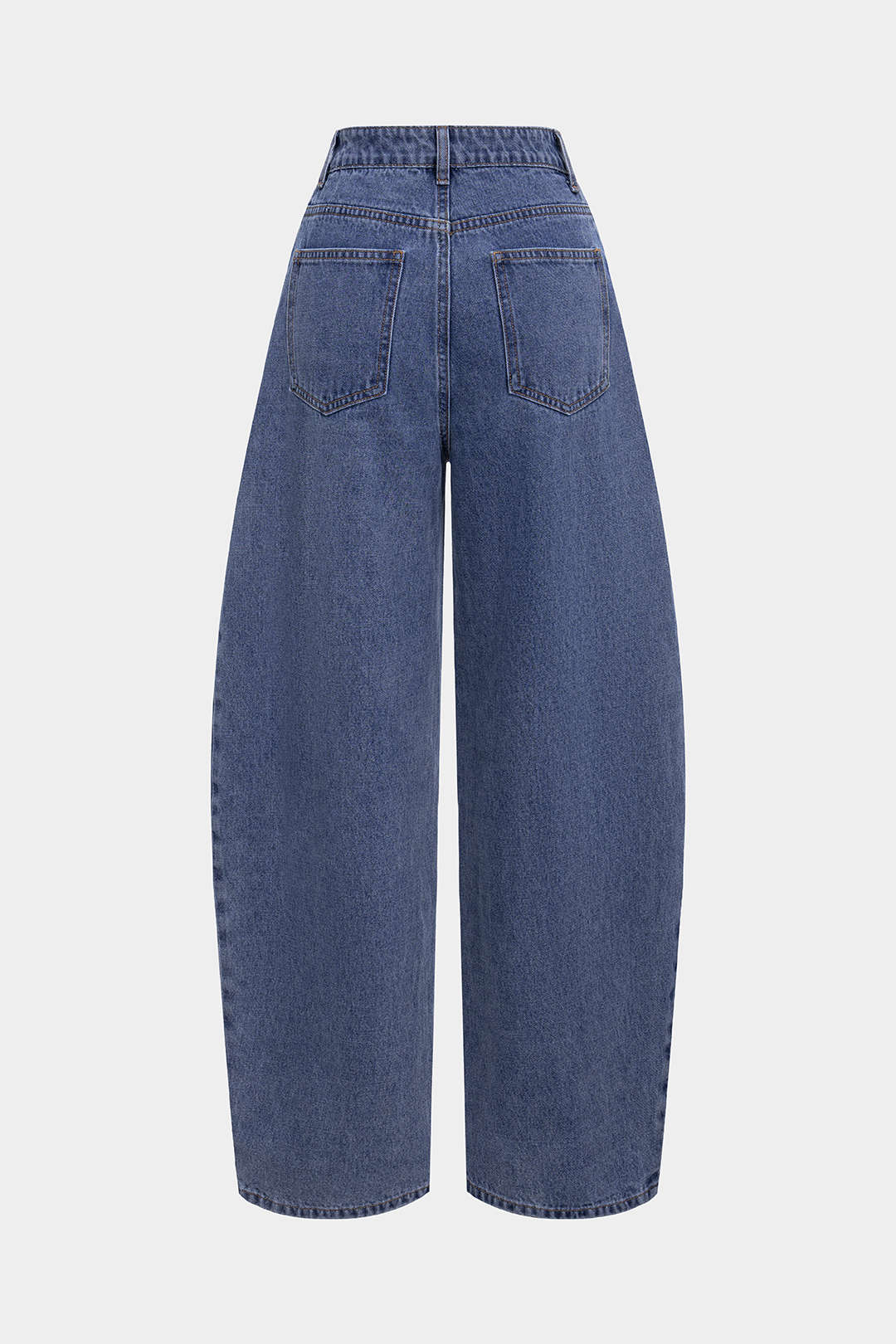 Denim Seamdetail High Waist Jeans - Flockneti