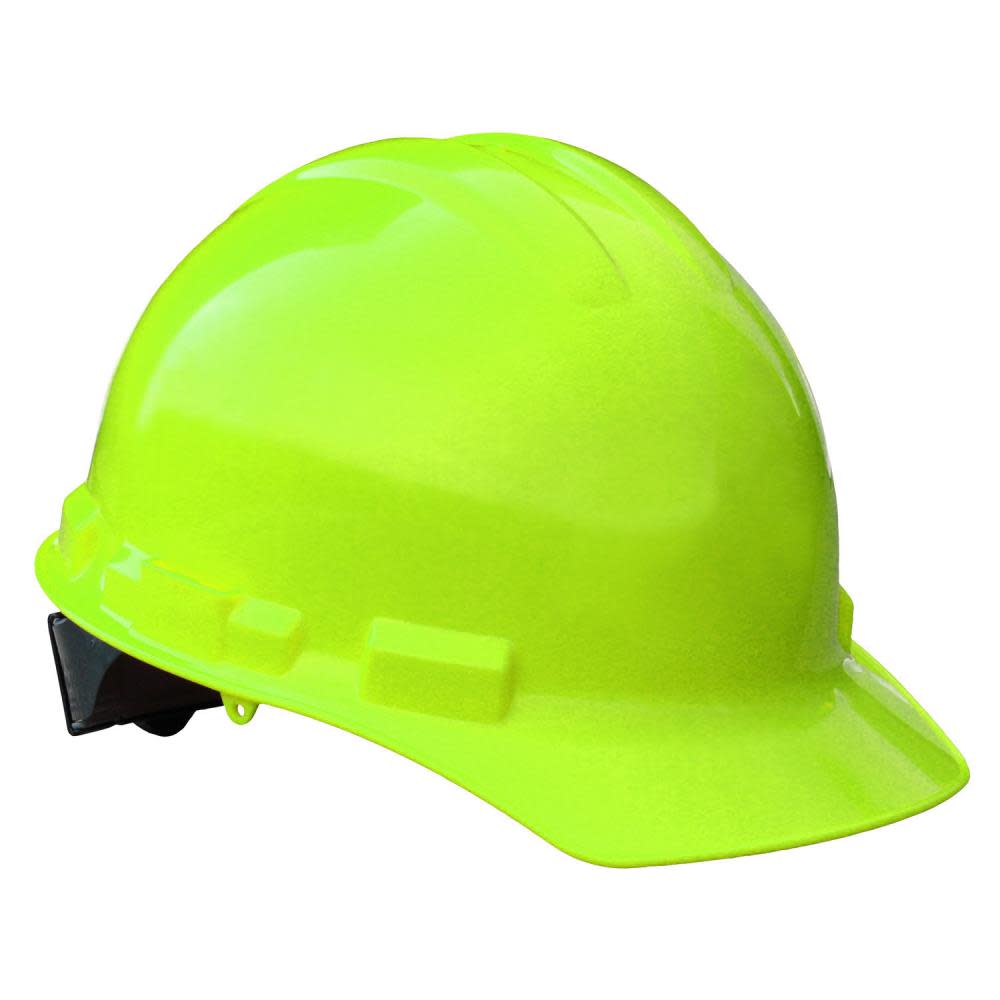 Radians Hard Hat Granite Cap Style 6 Point Ratchet Hi-Vis Green - Flockneti