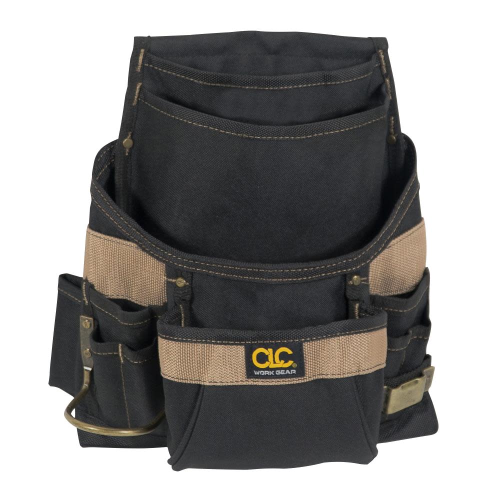 CLC 11-Pocket Nail and Tool Bag - Flockneti
