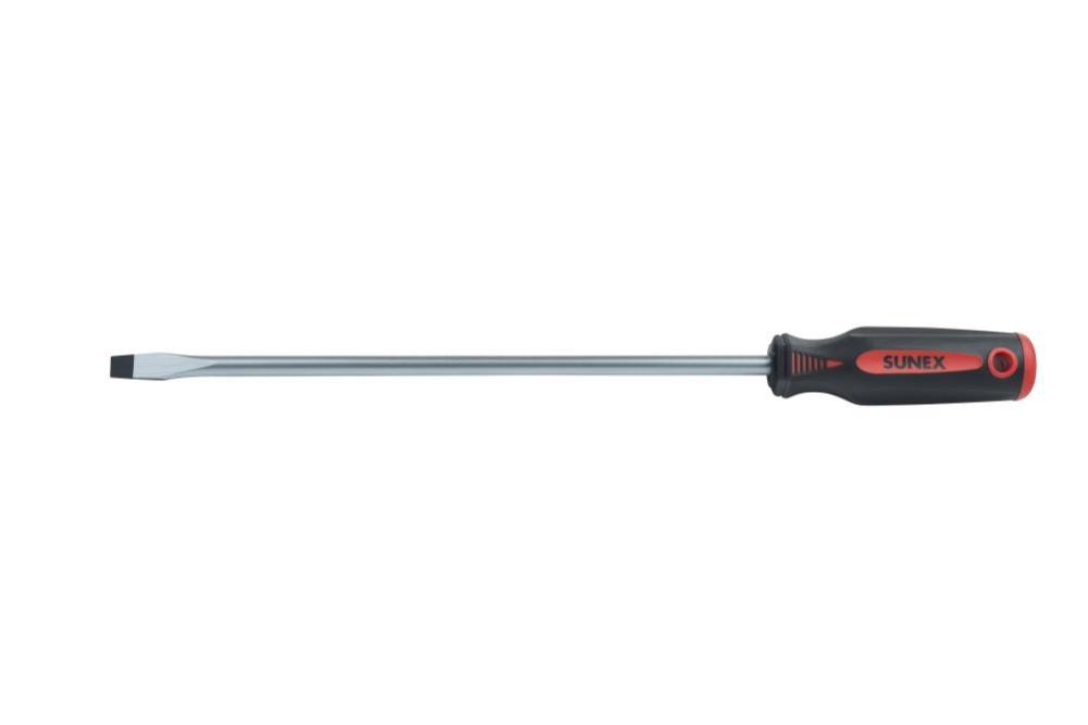 Sunex 3/8 In. x 12 In. Slotted Screwdriver - Flockneti