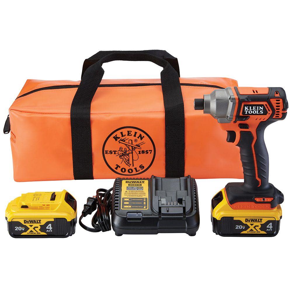 Klein Tools Compact Impact Driver Kit - Flockneti