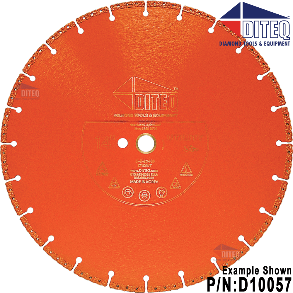 Diteq 14″ D-23 Rescue Blades - Flockneti