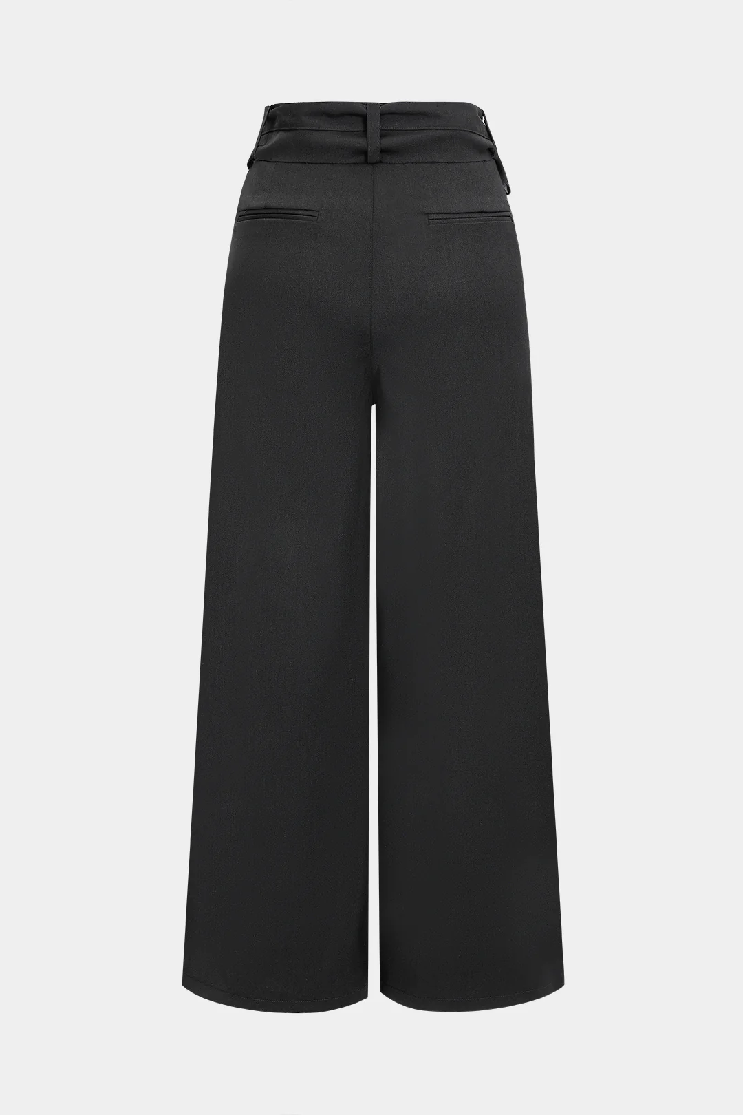 Asymmetrical Straight Leg Pants - Flockneti