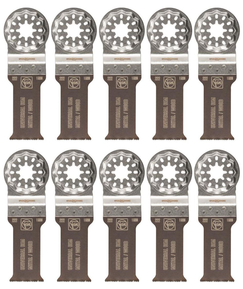 Fein E-Cut Universal 222 Saw Blade with Bi Metal Toothing for Various Applications - Flockneti