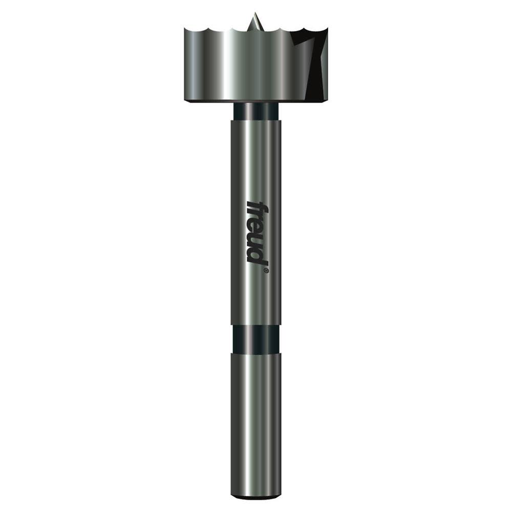 Freud Precision Shear Serrated Edge Forstner Drill Bit 1-1/8 In. x 3/8 In. Shank - Flockneti